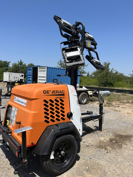 2023 Generac MLT2 Diesel, Flex Switch 120V Input, Powerzone Controller, (4) 320W LED Lights, 4kW Generator, 39.9 Gal Fuel Tank, 2" Ball, T3