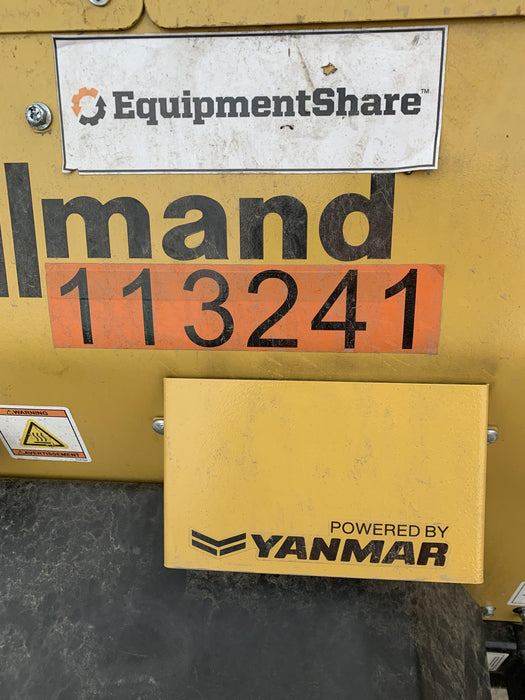 2020 Allmand NLV3GR (4) LED Light Fixture 350W, 23' Vertical Mast, 3kW Prime, Towable, Deep Sea L401, Leveling Jacks, Yanmar T4F 5.8hp