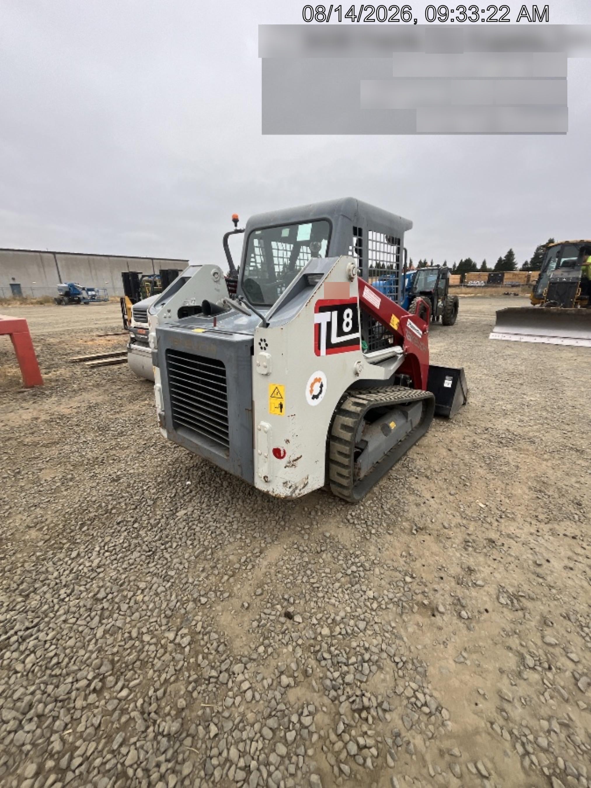 2019 TAKEUCHI TL8W