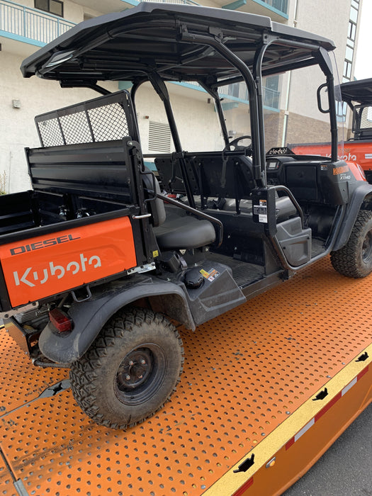 2022 Kubota RTV-X1140W-H Plastic Canopy, Windshield Acrylic Clear, LED Strobe Light, Wire Harness Kit, Back up Alarm