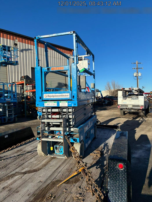 2020 Genie GS-1930 Solid Non Marking Tires, Beacon, Folding rails with half height swing gate, 800W Inverter