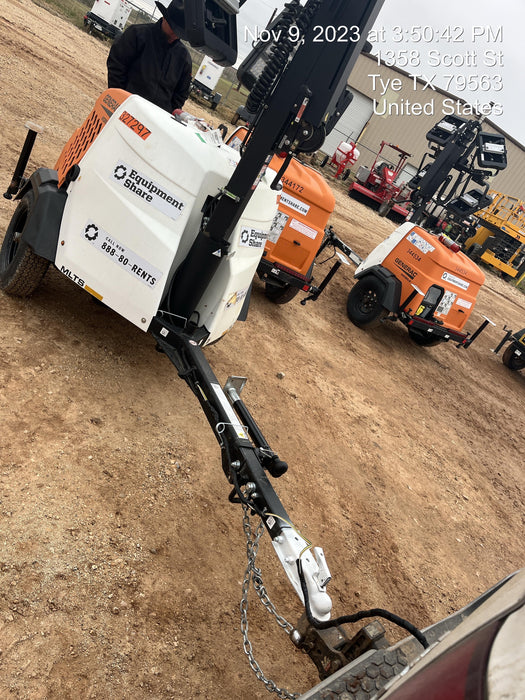 2023 Generac MLT2 Diesel, Flex Switch 120V Input, Powerzone Controller, (4) 320W LED Lights, 4kW Generator, 39.9 Gal Fuel Tank, 2" Ball, T3