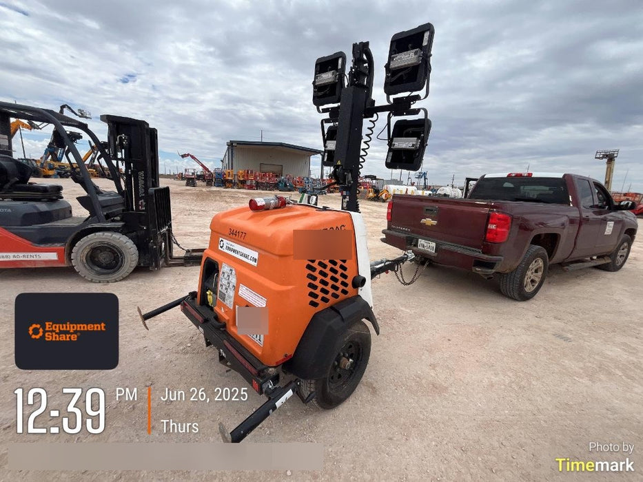 2023 Generac MLT2 Diesel, Flex Switch 120V Input, Powerzone Controller, (4) 320W LED Lights, 4kW Generator, 39.9 Gal Fuel Tank, 2" Ball, T3