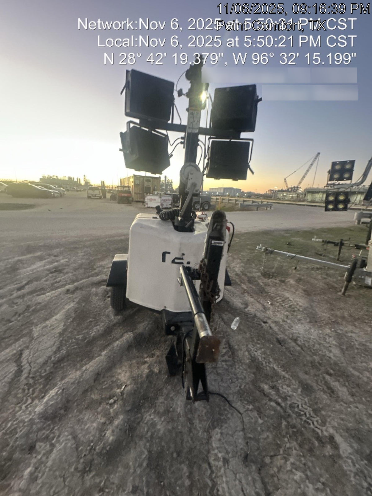 2020 Genie RL4 6kW Light Plant - Metal Halide