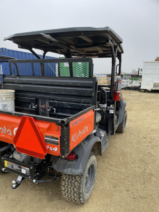 2022 Kubota RTV-X1140W-H Plastic Canopy, Windshield Acrylic Clear, LED Strobe Light, Wire Harness Kit, Back up Alarm