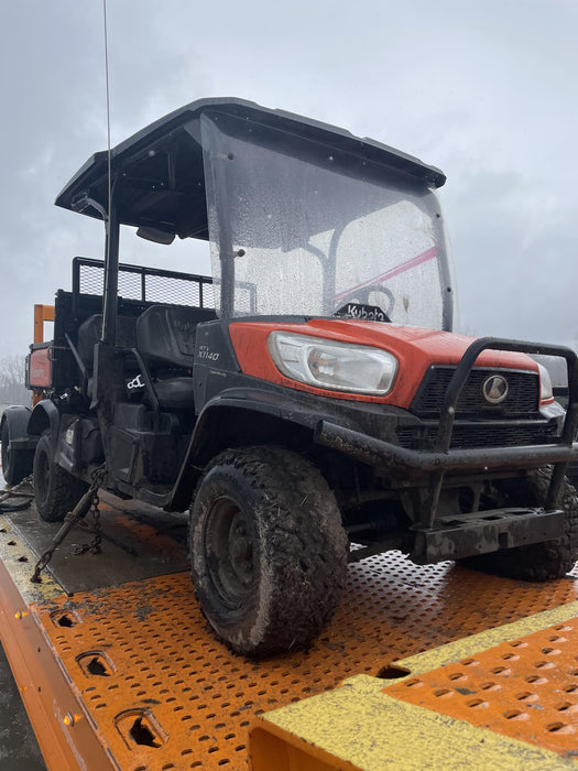 2022 Kubota RTV-X1140W-H Plastic Canopy, Windshield Acrylic Clear, LED Strobe Light, Wire Harness Kit, Back up Alarm