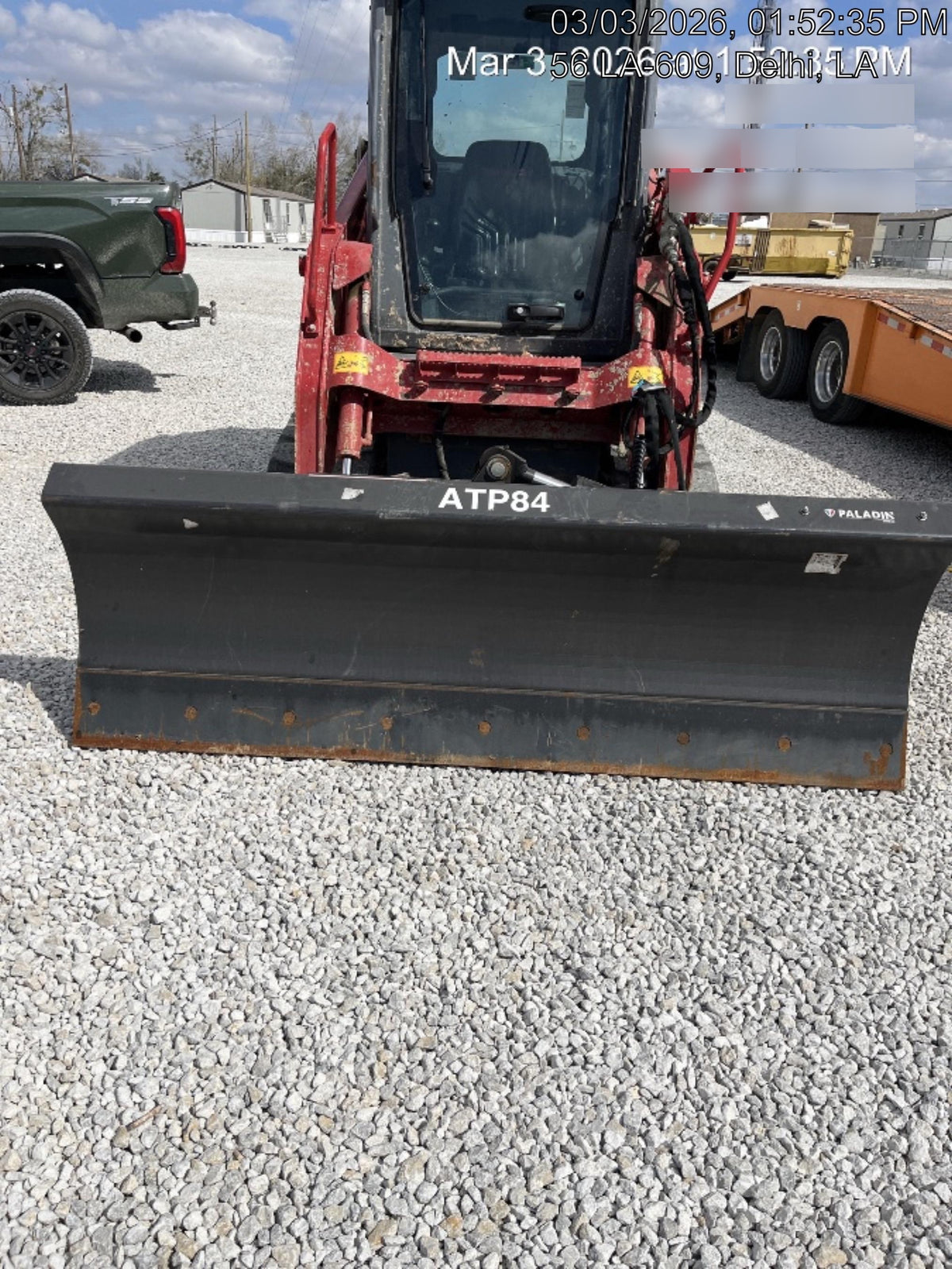 2025 PALADIN Dozer Blade 84"