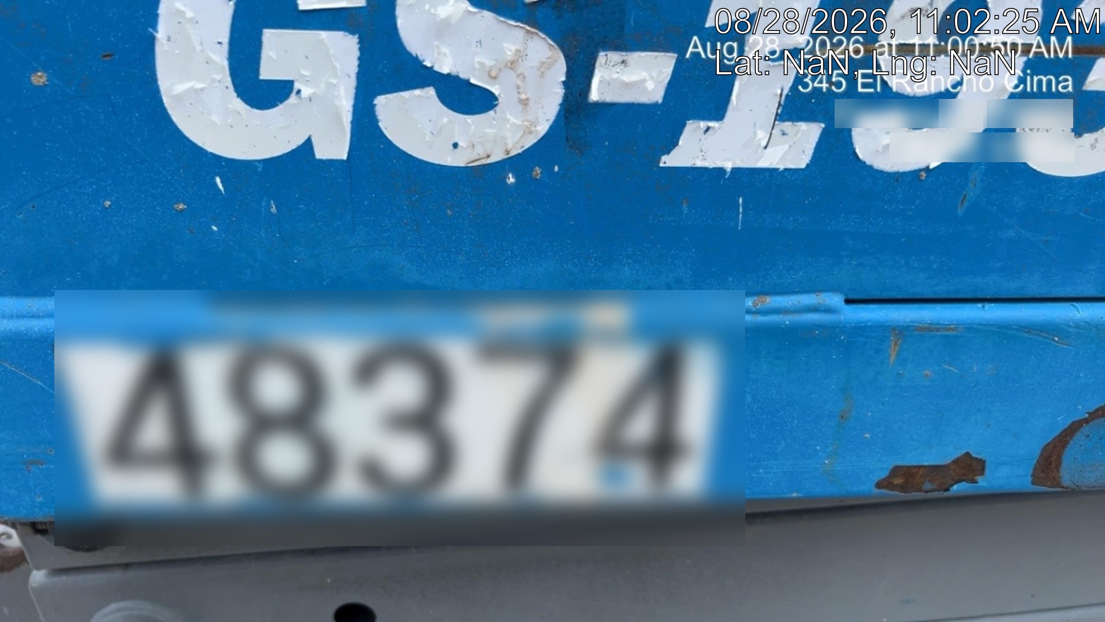 2019 Genie GS-1930 Fixed rails with chain Entry