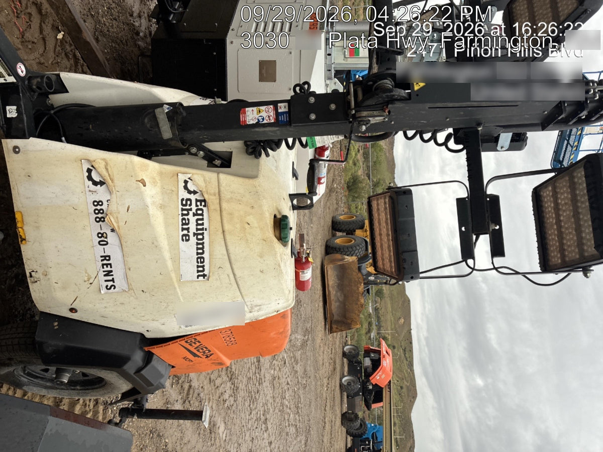 2023 Generac MLT2 Diesel, Flex Switch 120V Input, Powerzone Controller, 
(4) 320W LED Lights, 4kW Generator, 39.9 Gal Fuel Tank, 2" Ball, T3