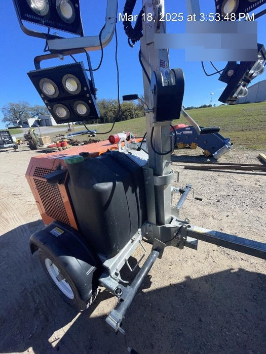 2023 Wanco WLTT-4MM4K Diesel, Deep Sea Controller, Shore Power Plug, Auto Start, (4) 350W LED Floodlights, 4kW Generator, 60 Gal Fuel Tank, 2" Ball, T3