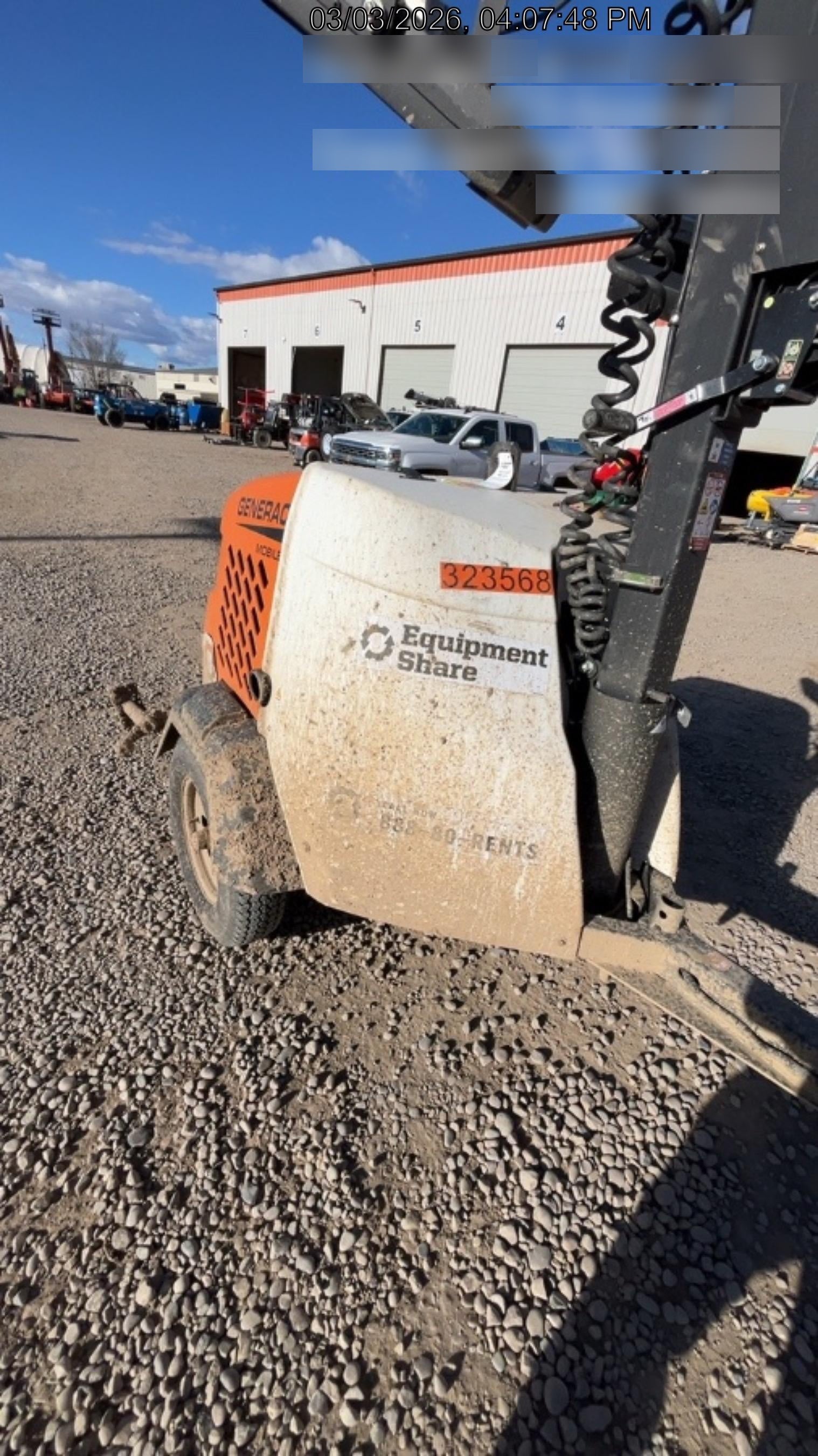 2023 Generac MLT2 Diesel, Flex Switch 120V Input, Powerzone Controller, (4) 320W LED Lights, 4kW Generator, 39.9 Gal Fuel Tank, 2" Ball, T3