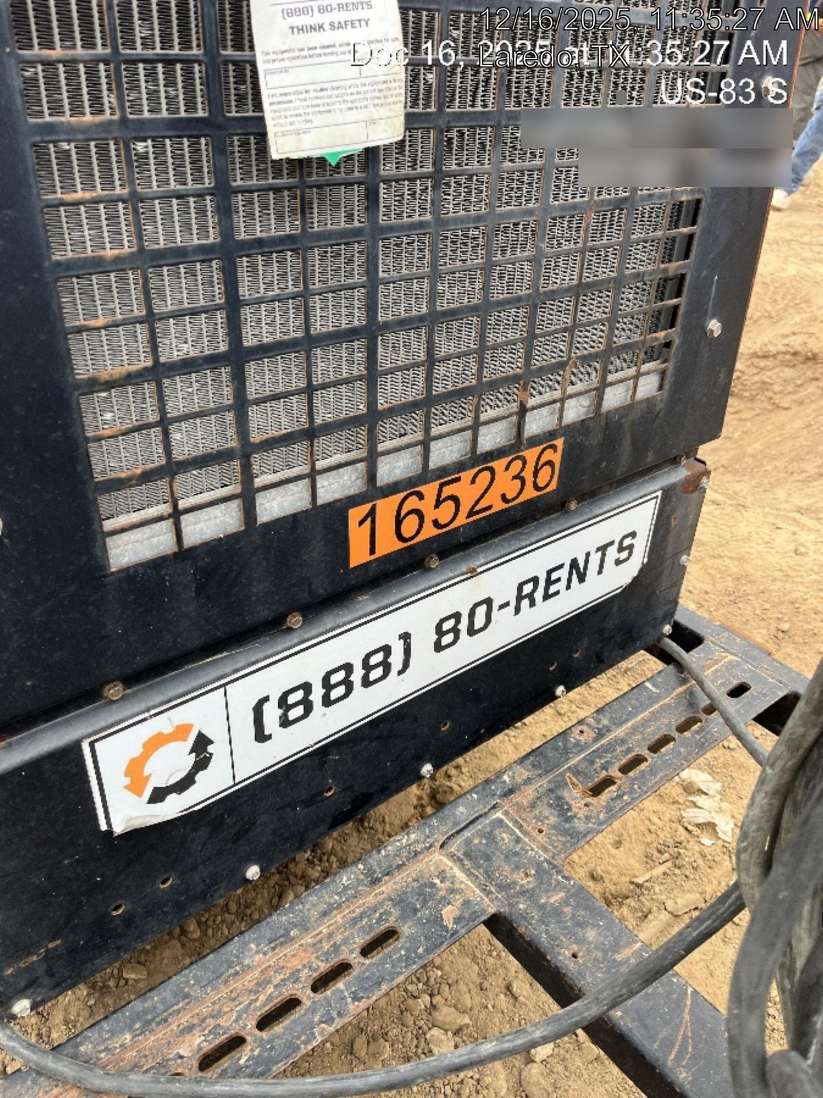 2021 Lincoln Electric Vantage 549X Ready Pak 3, ORANGE (includes trailer, cable rack, fender light kit)