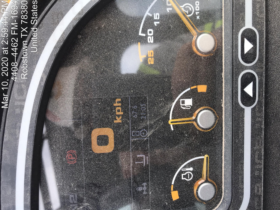 2020 JCB 510-56 Cab/Heat/Air, 74 HP, Solid Tires, STD Worklight, Beacon, Aux Hydraulics, Lifting Eye, Back up Alarm w/66" Carriage/60" Forks