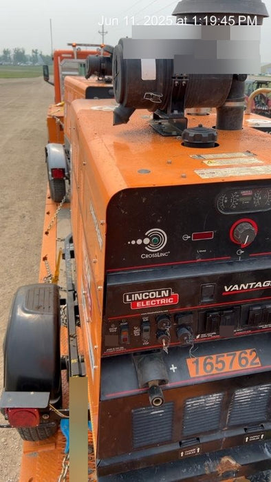 2021 Lincoln Electric Vantage 549X Ready Pak 3, ORANGE (includes trailer, cable rack, fender light kit)