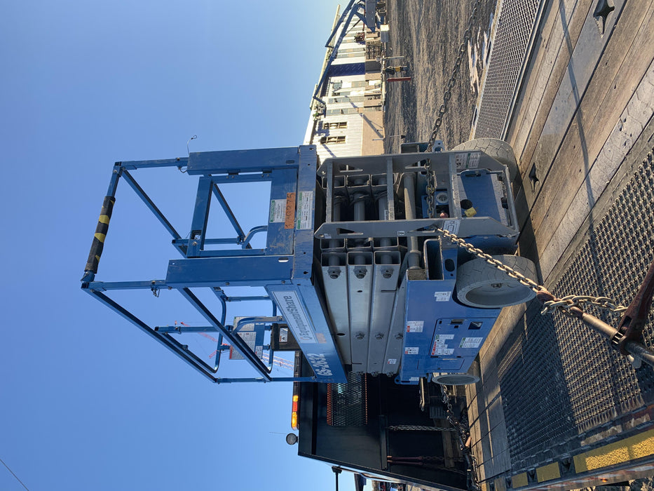 2020 Genie GS-2632 Solid NM Tires, Folding Rails with Half-Height Swing Gate, Beacon, 800W Invertor