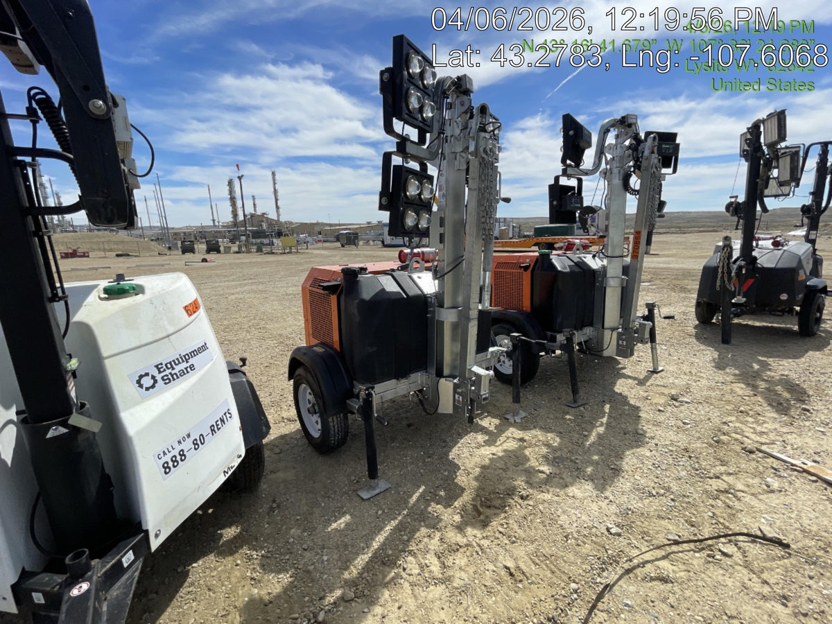 2024 Wanco WLTT-4MM4K Diesel, Deep Sea Controller, Shore Power Plug, Auto Start, (4) 350W LED Floodlights, 4kW Generator, 60 Gal Fuel Tank, 2" Ball, T3