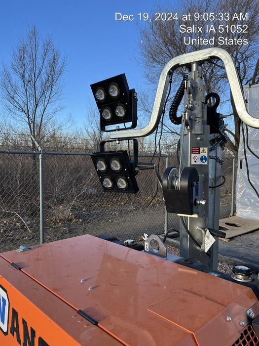 2024 Wanco WLTT-4MM4K Diesel, Deep Sea Controller, Shore Power Plug, Auto Start, (4) 350W LED Floodlights, 4kW Generator, 60 Gal Fuel Tank, 2" Ball, T3