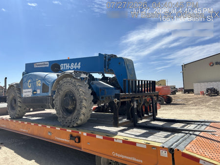 2017 Genie GTH-844 Genie GTH844, 60" Carriage, Solid Tires