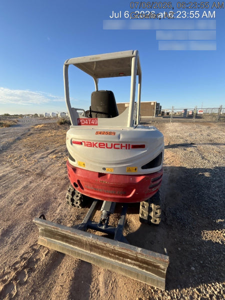 2025 TAKEUCHI TB235-2R