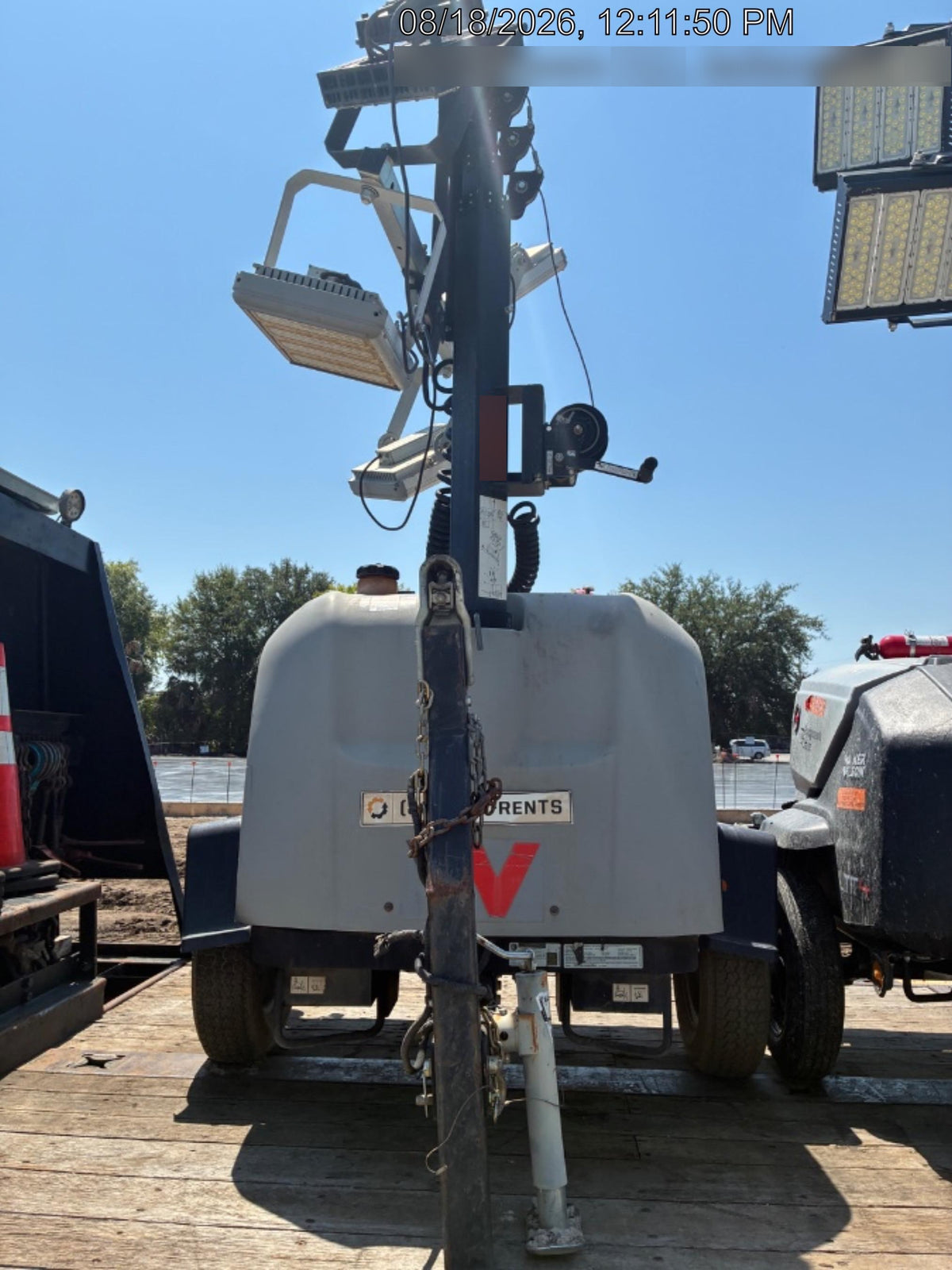 2019 Wacker Neuson LTV6K-LED Standard LED Towable Light Tower w/None