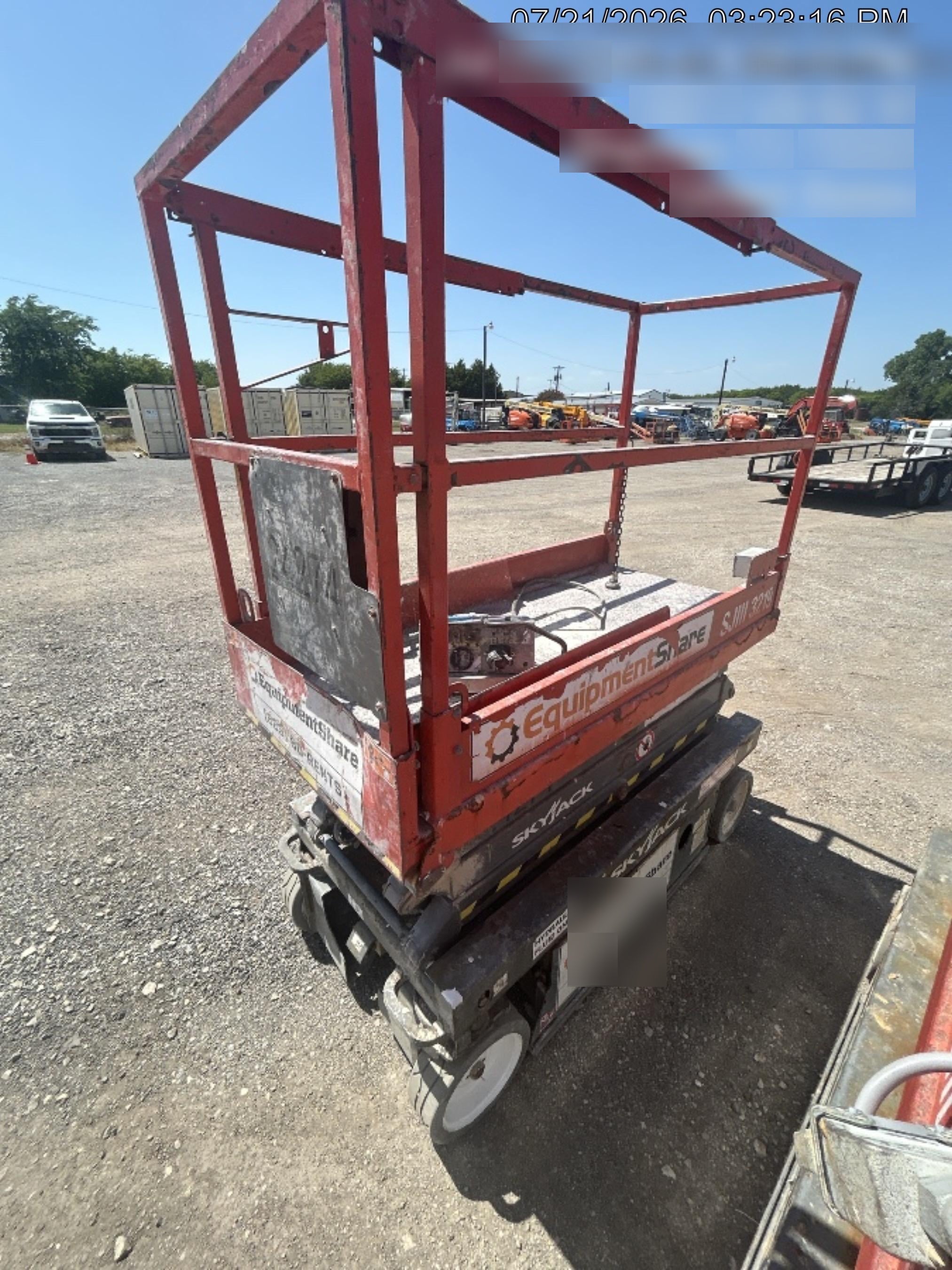 2019 Skyjack SJIII-3219 Skyjack SJIII3219 Standard w/Trojan Batteries