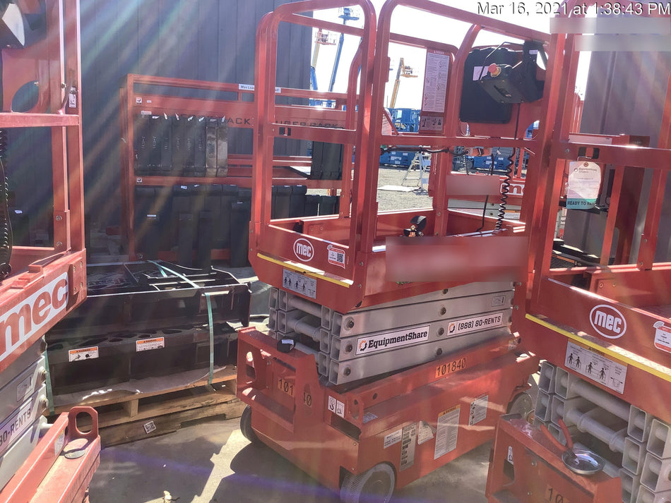 2020 MEC 1330SE Solid NM Tires, Steel Swing out Doors, LCS, Beacon, 900W Invertor