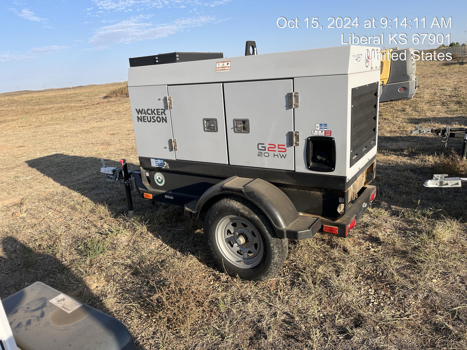 2020 WACKER NEUSON G25