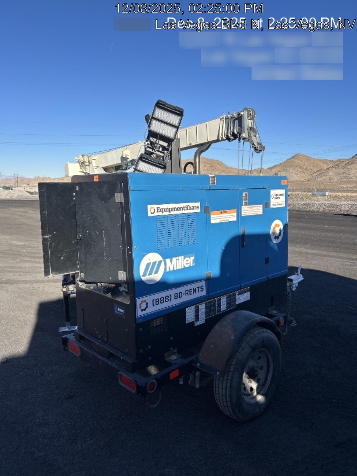 2020 MILLER ELECTRIC BB500