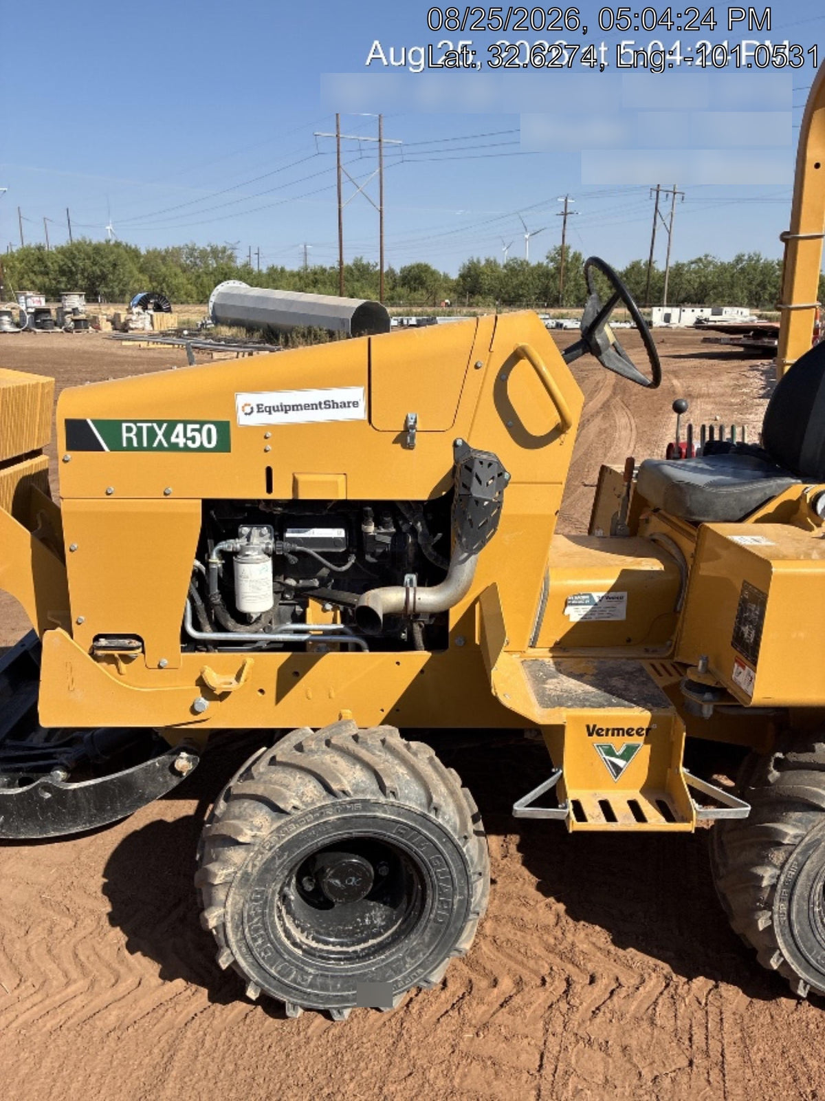 2023 VERMEER RTX450