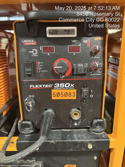2025 LINCOLN ELECTRIC FLEXTEC 350X