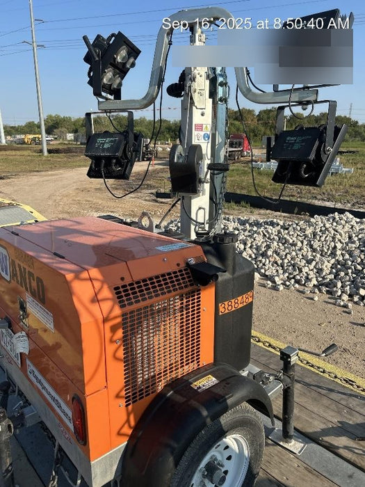 2024 Wanco WLTT-4MM4K Diesel, Deep Sea Controller, Shore Power Plug, Auto Start, (4) 350W LED Floodlights, 4kW Generator, 60 Gal Fuel Tank, 2" Ball, T3