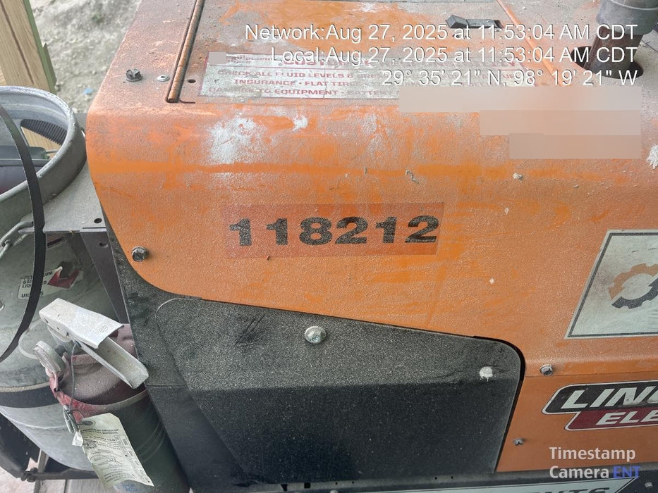 2020 Lincoln Electric Ranger 305 LPG Kohler Engine, One-Pak