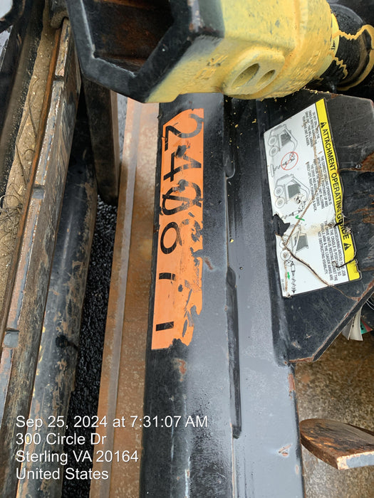 2021 PALADIN 48" Pallet Forks - Paladin