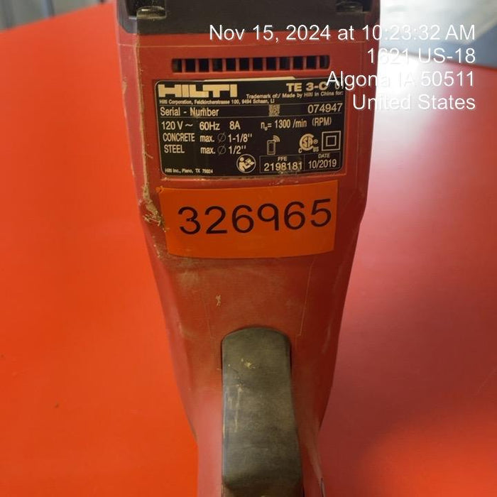 2023 HILTI TE 3-C