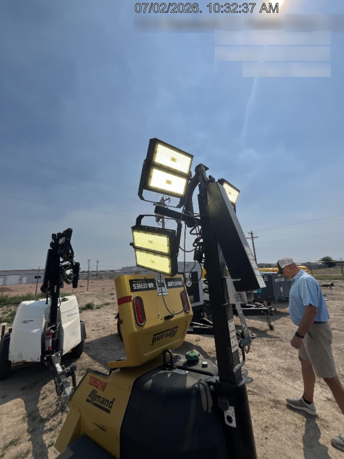 2020 Allmand 350 Night-Lite 72-95199 LIGHT TOWER, LED, MOBILE 0020
