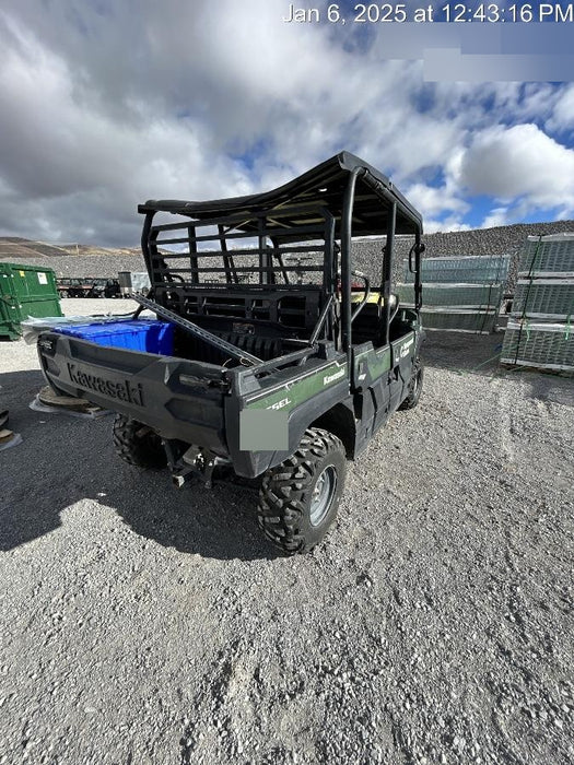 Kawasaki Mule PRO-DXT Kawasaki Mule 4x4 Diesel UTV w/Hard Top, Windshield, Beacon, Backup Alarm, ES Keypad/Hardware Installed