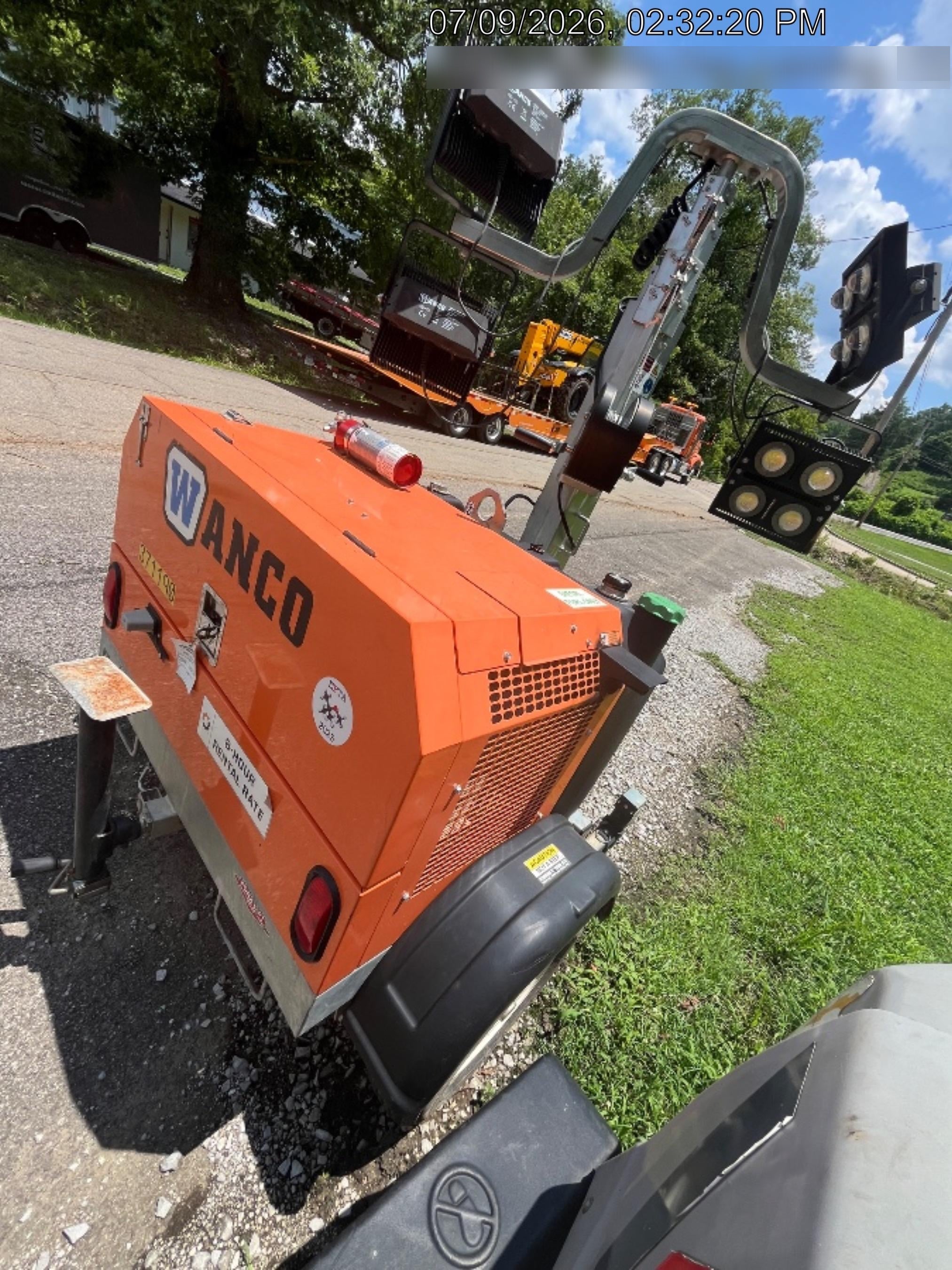 2023 Wanco WLTT-4MM4K Diesel, Deep Sea Controller, Shore Power Plug, Auto Start, (4) 350W LED Floodlights, 4kW Generator, 60 Gal Fuel Tank, 2" Ball, T3