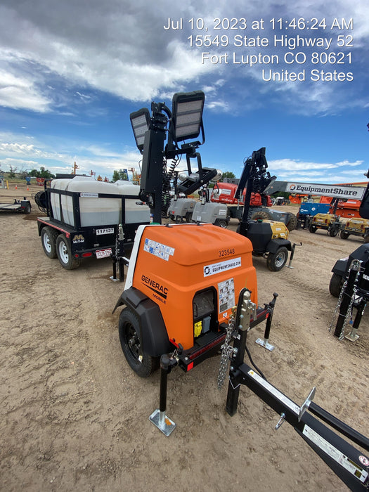 2023 Generac MLT2 Diesel, Flex Switch 120V Input, Powerzone Controller, (4) 320W LED Lights, 4kW Generator, 39.9 Gal Fuel Tank, 2" Ball, T3