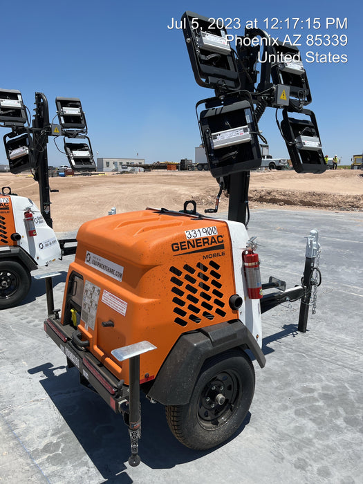 2023 Generac MLT2 Diesel, Flex Switch 120V Input, Powerzone Controller, (4) 320W LED Lights, 4kW Generator, 39.9 Gal Fuel Tank, 2" Ball, T3