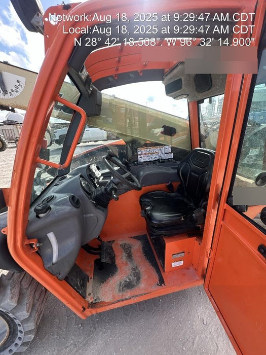 2020 JLG G5-18A Cab/Heat/Air, NM Solid Tires, Beacon w/48" Carriage, 48" Pallet Forks