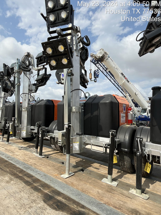 2024 Wanco WLTT-4MM4K Diesel, Deep Sea Controller, Shore Power Plug, Auto Start, (4) 350W LED Floodlights, 4kW Generator, 60 Gal Fuel Tank, 2" Ball, T3