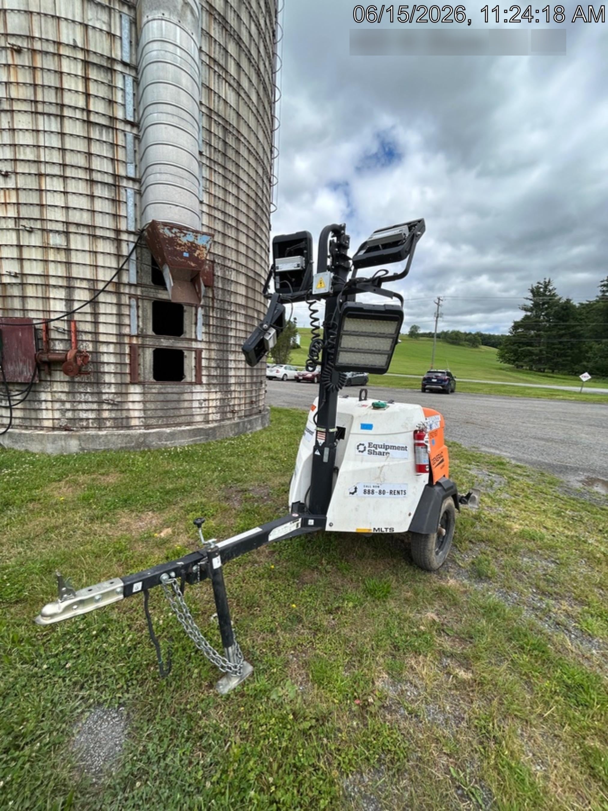2024 Generac MLT2 Diesel, Flex Switch 120V Input, Powerzone Controller, 
(4) 320W LED Lights, 4kW Generator, 39.9 Gal Fuel Tank, 2" Ball, T3