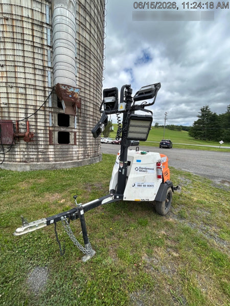 2024 Generac MLT2 Diesel, Flex Switch 120V Input, Powerzone Controller, 
(4) 320W LED Lights, 4kW Generator, 39.9 Gal Fuel Tank, 2" Ball, T3