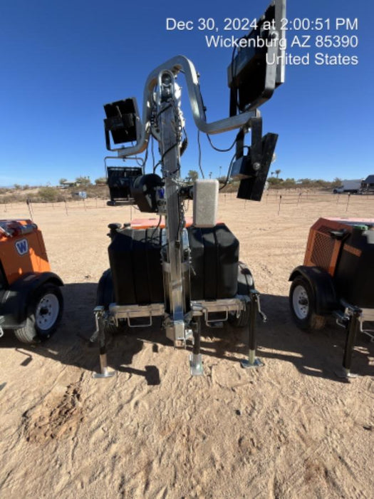 2024 Wanco WLTT-4MM4K Diesel, Deep Sea Controller, Shore Power Plug, Auto Start, (4) 350W LED Floodlights, 4kW Generator, 60 Gal Fuel Tank, 2" Ball, T3