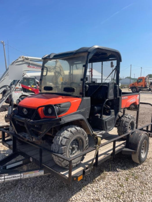 2019 Kubota RTV-XG850WL-H 4wd Utility Cart, Gas, 2 Seat, LED Strobe, Windshield Tempered Glass, Plastic Canopy, Wire Harness Kit, Backup Alarm