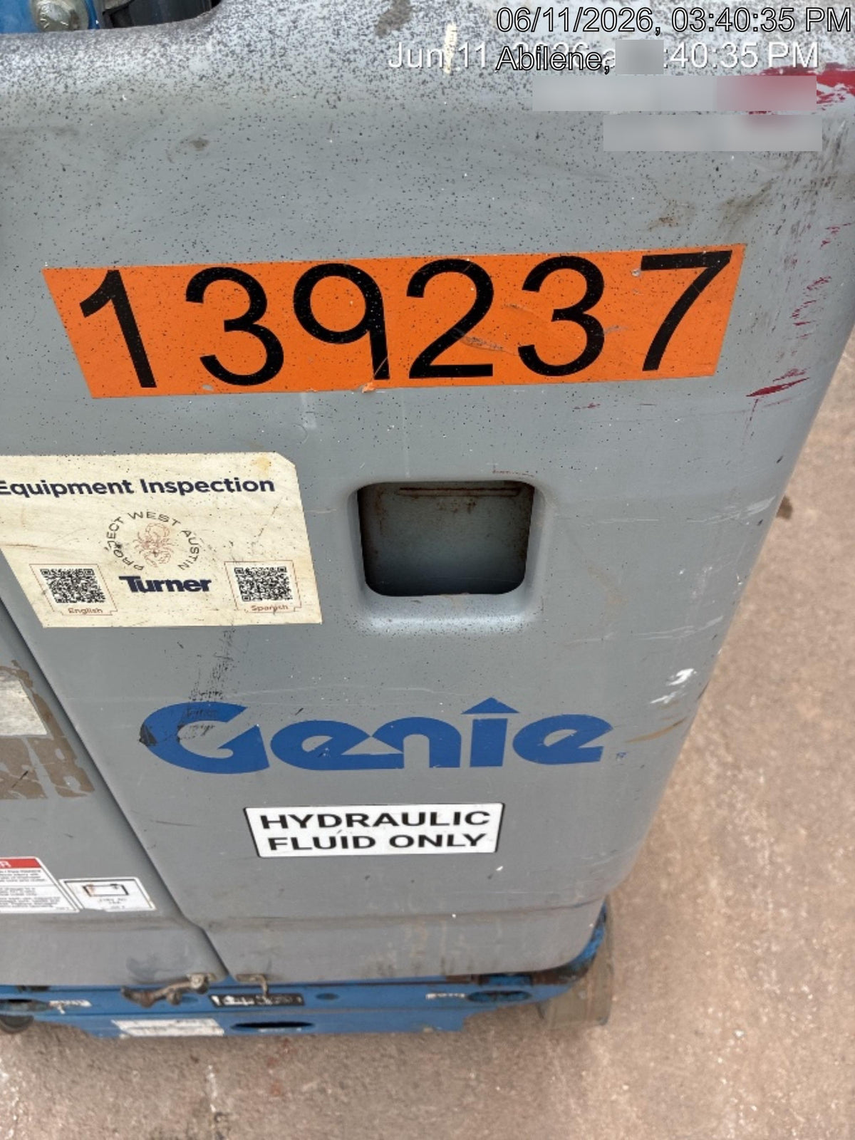 2021 GENIE GR-20
