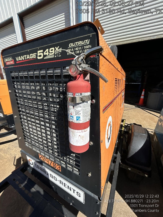 2022 Lincoln Electric Vantage 549X VANTAGE 549X READY-PAK 3