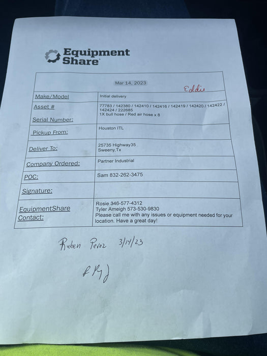 2020 MICHIGAN PNEUMATIC HV-8AM