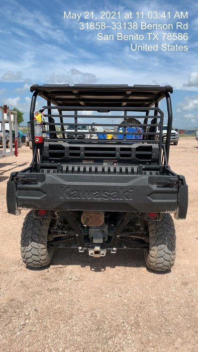 2019 Kawasaki Mule PRO-DXT Standard Options, Backup Alarm, Beacon, Plastic Hard Top, Poly Windshield, Horn Kit