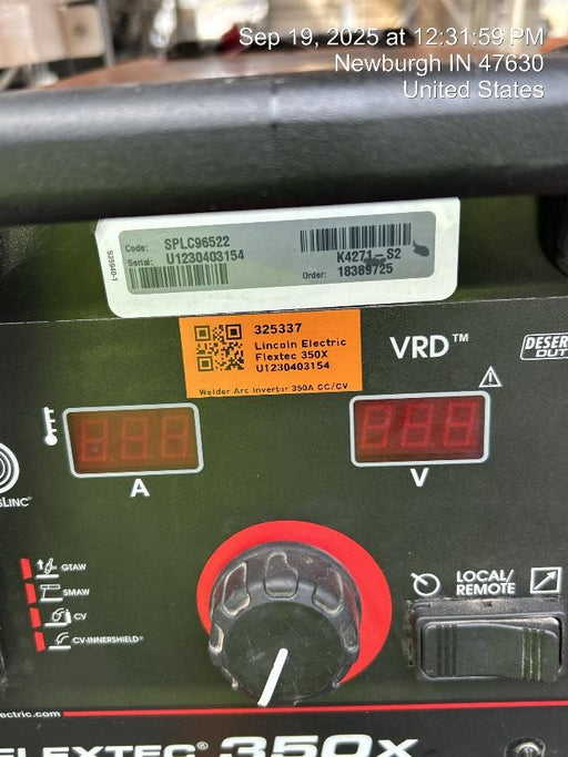 2023 LINCOLN ELECTRIC FLEXTEC 350X